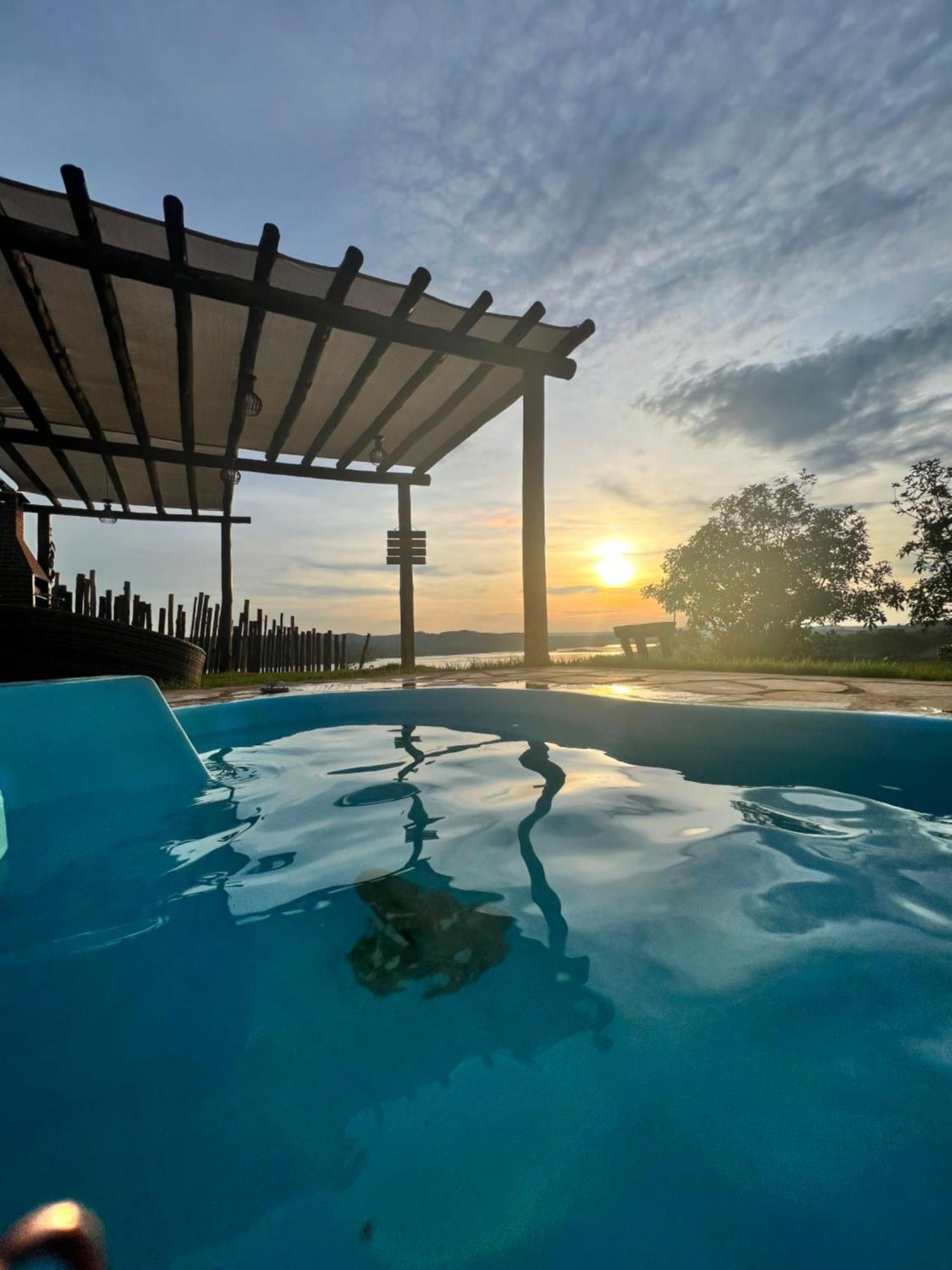 Chale Mirante, Piscina, Cachoeira, Lago E Vista Espetacular Alexania Exterior foto